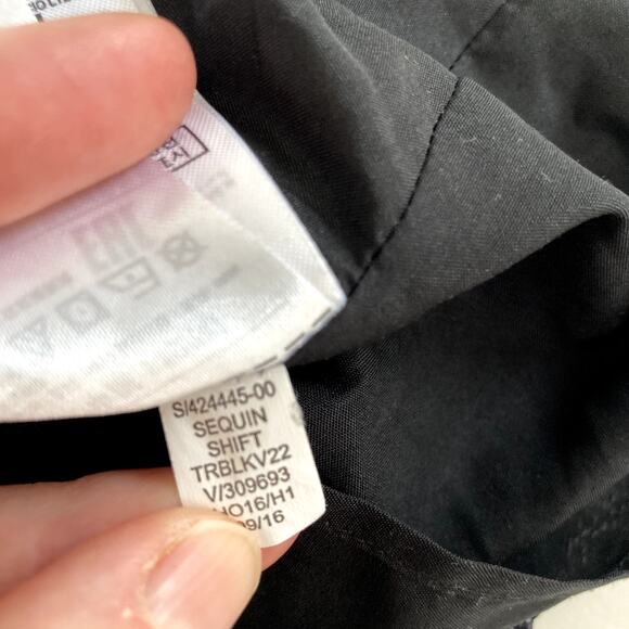 Gap Kids Sequin Shift Dress - Black - XS or 4/5 - Picture 10 of 11